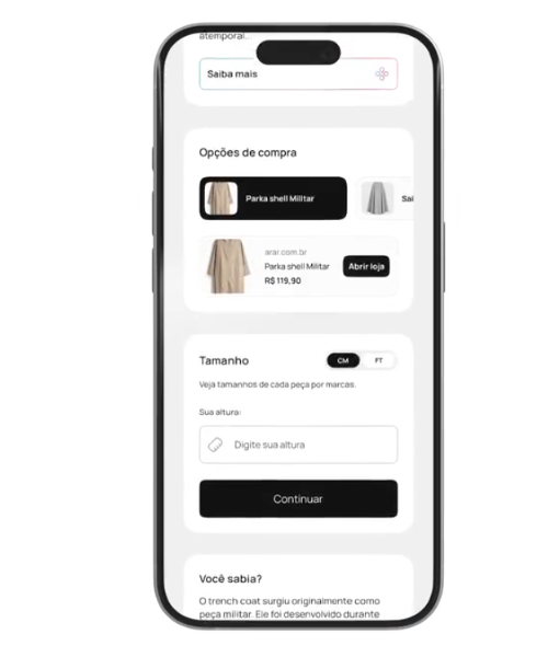 Doris – virtual try-on