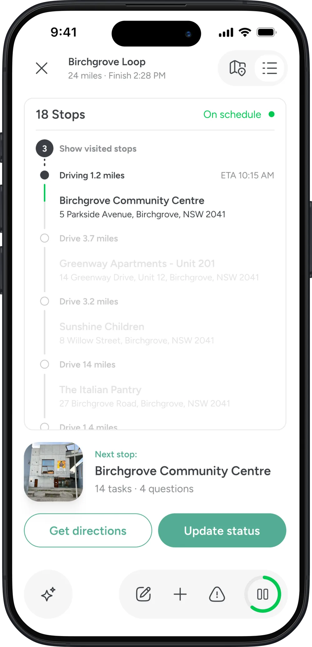 Pin Drop app