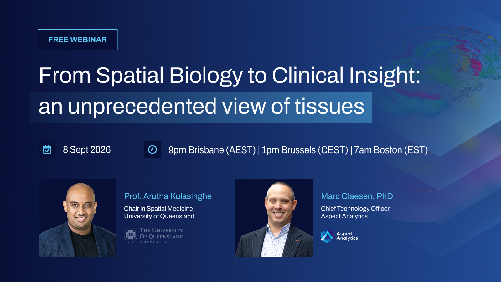 Webinar On Demand: From Spatial Biology to Clinical Insight, Aspect Analytics