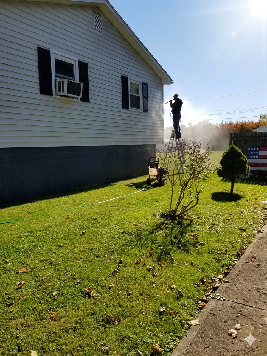 image of a flower bed for a landscaping service
