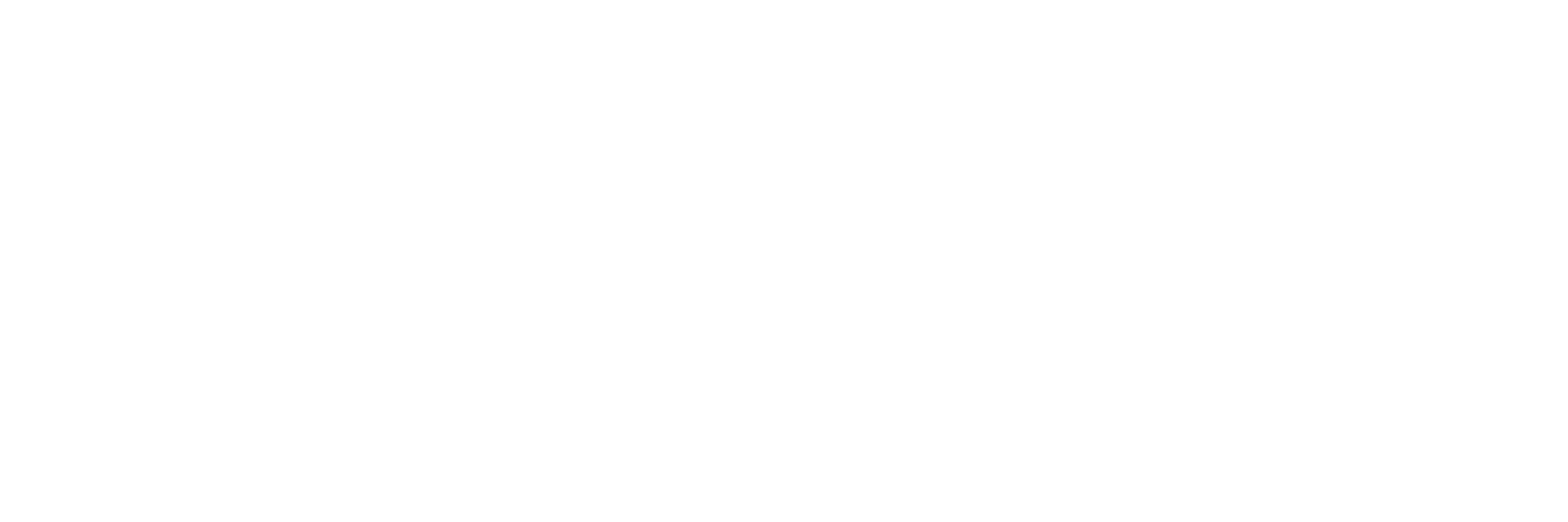Facebook-logo i hvid tekst på gennemsigtig baggrund.