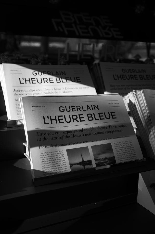 GUERLAIN — POPUP L’HEURE BLEUE