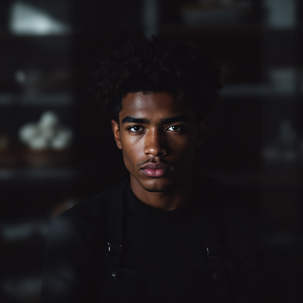 [headshot] image of customer (for a bakery)