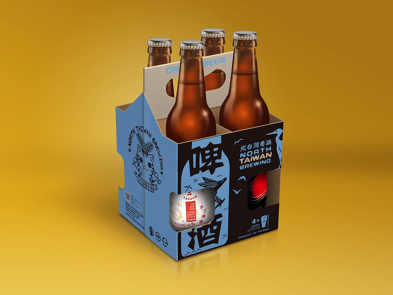 Strategic Packaging & Retail Experience | North Taiwan Brewing