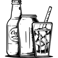 Black icon of a print printer with a paper sheet showing a left arrow and a checkmark.