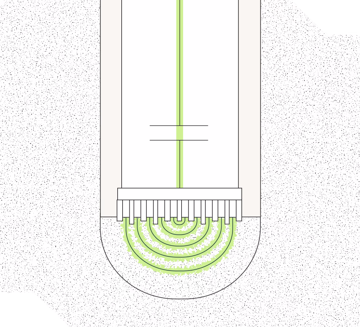 Electric Impulse Drilling pulse cycle at the drill tip