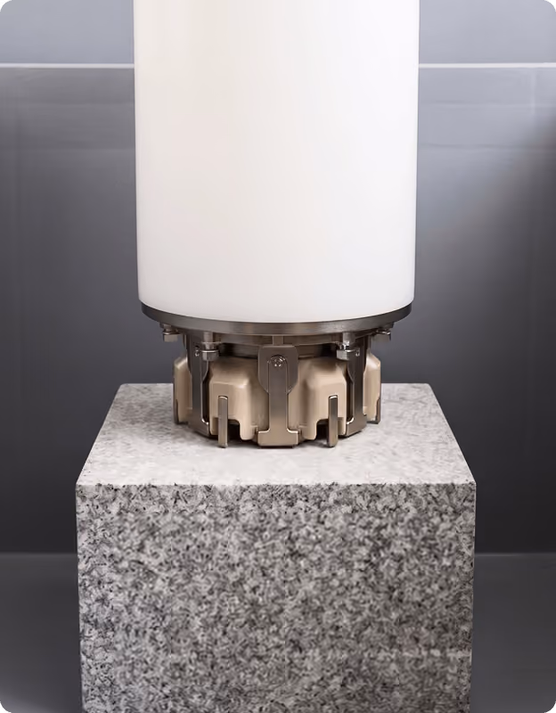 Borehole drilled in granite with Electric Impulse Drilling