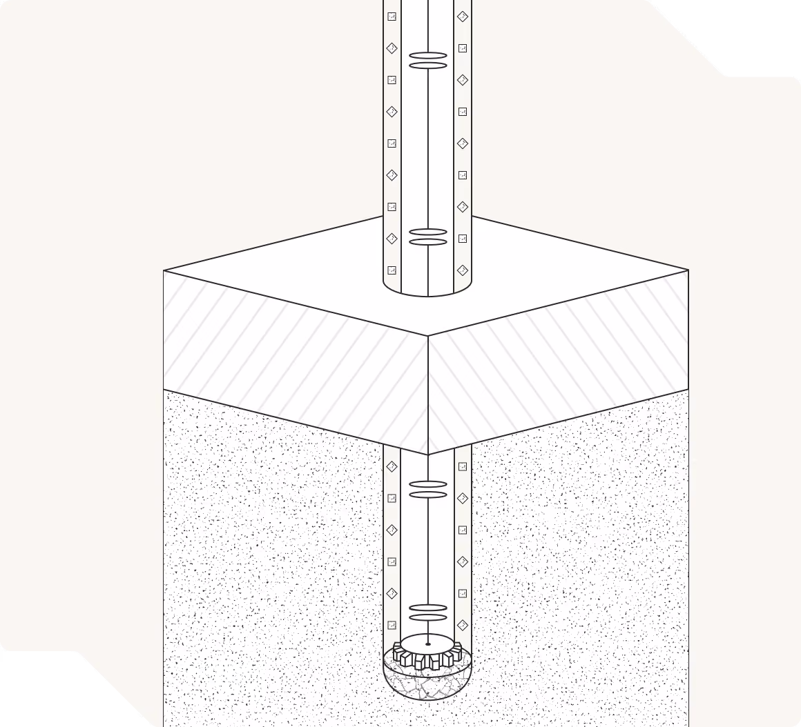 Electric Impulse Drilling pulse cycle at the drill tip