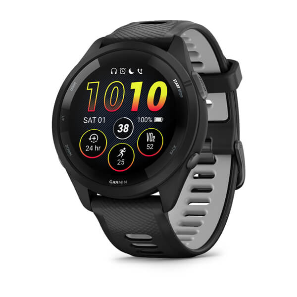Garmin Forerunner 265 GPS running smartwatch with AMOLED display
