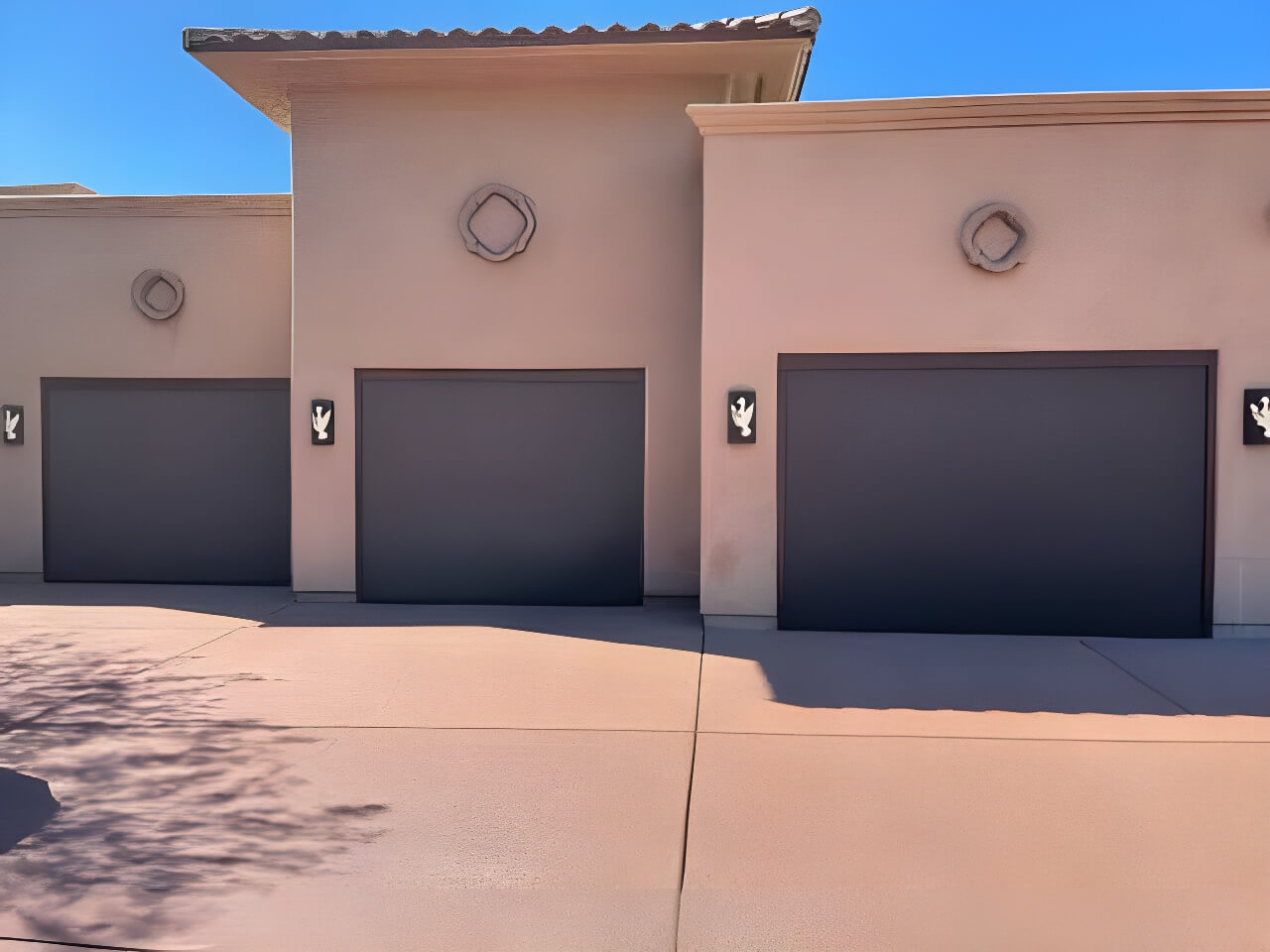 custom garage door shade screens in Greater Las Vegas