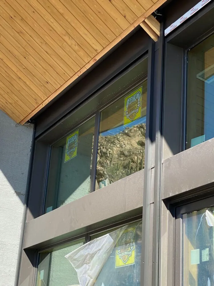 Solar screens for new construction