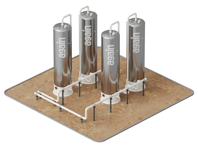 Fotorealistische 3D Visualisierung technische Industrieanlage
