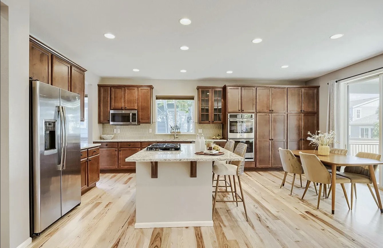Clean kitchen