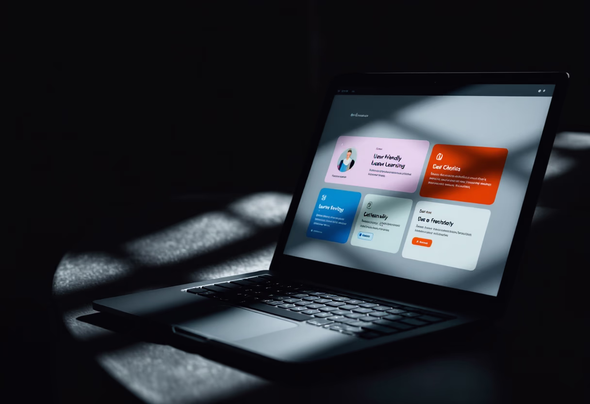 [interface] image of a screenshot of a learning module (for an edtech)