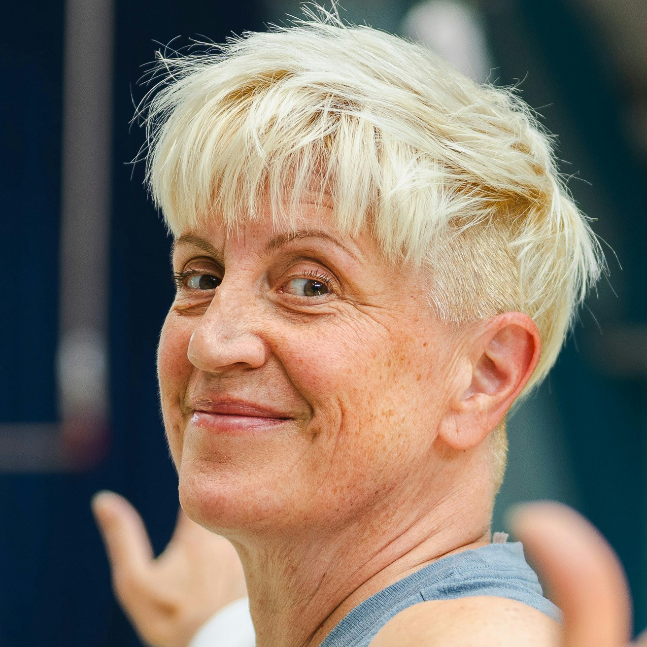 Avatar photo of a stretching woman