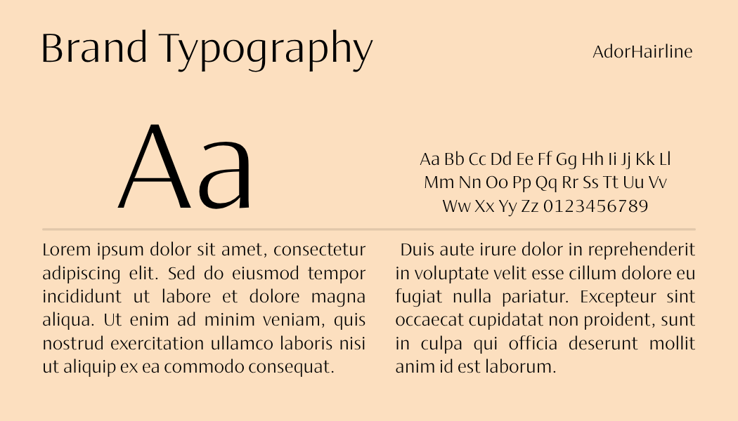 Corazon Corazon typograpghy