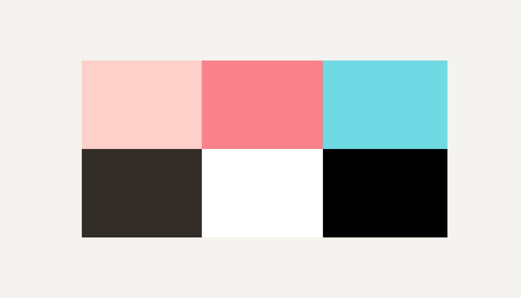 Mimi's shop color palette