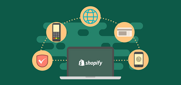 Shopify e-commerce graphic