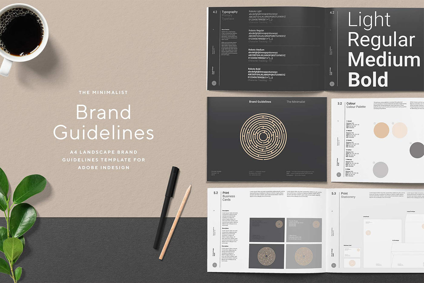 example of professional branding