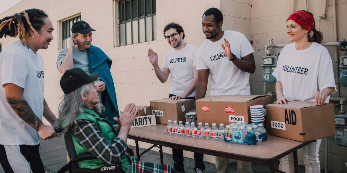 SACDC volunteers helping community