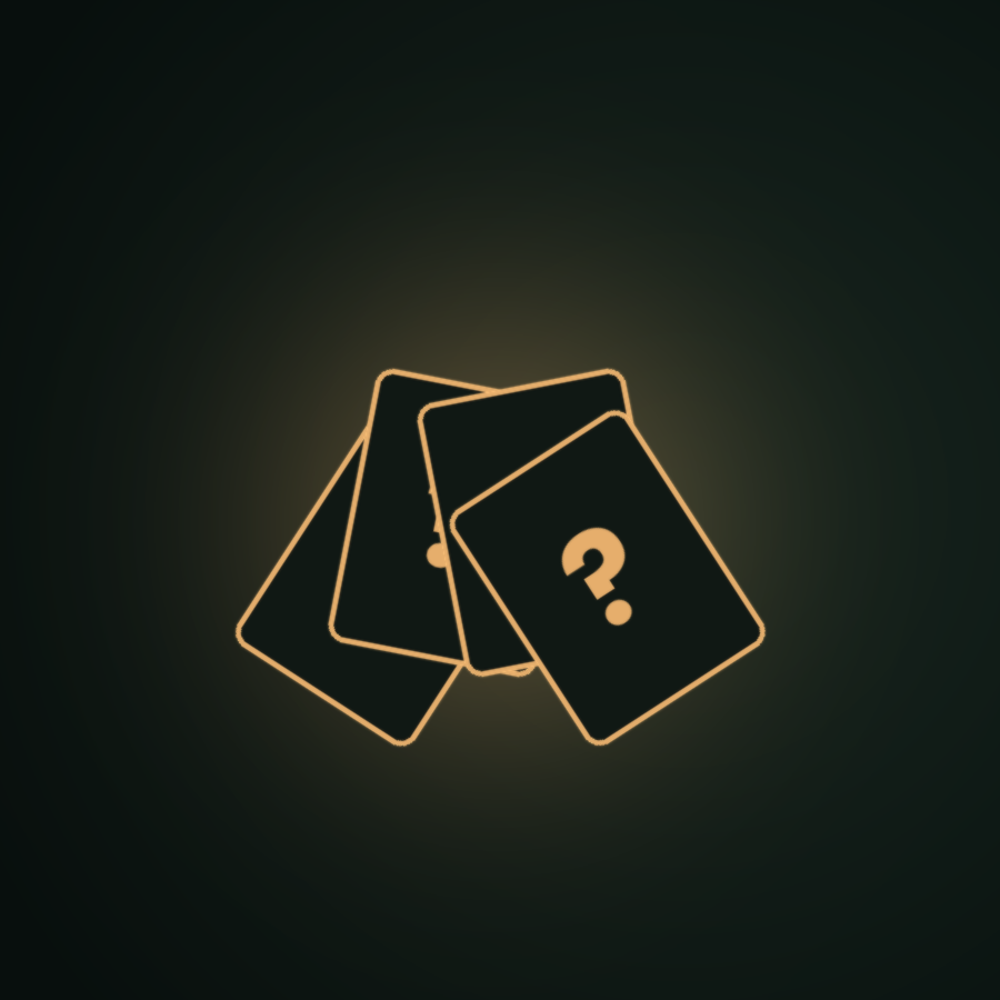 Illustration of four question mark cards representing frequently asked questions