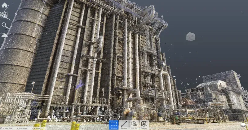 AsBuilt scanned powr plant