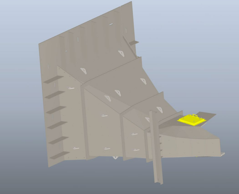 AsBuilt Chute 3d Scan 
