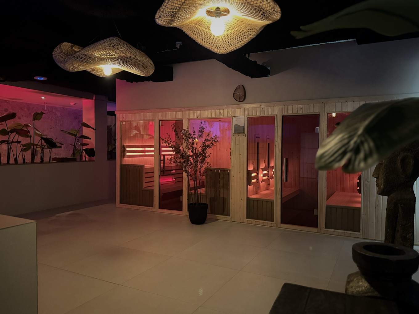 Sauna's bij Pure Balance Club in Apeldoorn