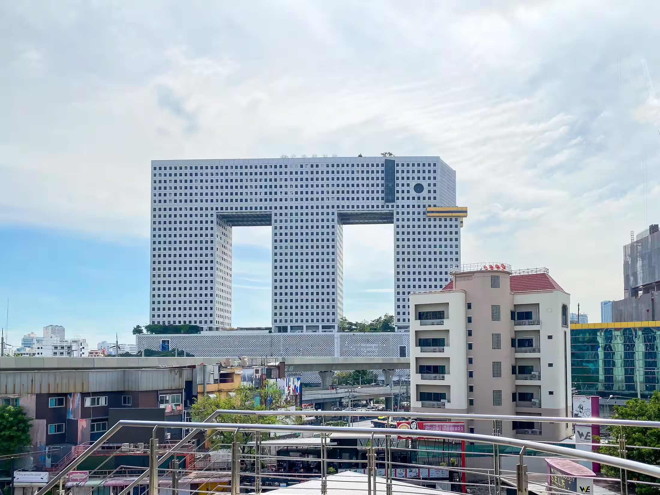 Elephant Tower building in Bangkok illustrating architectural cosplay in commercial design