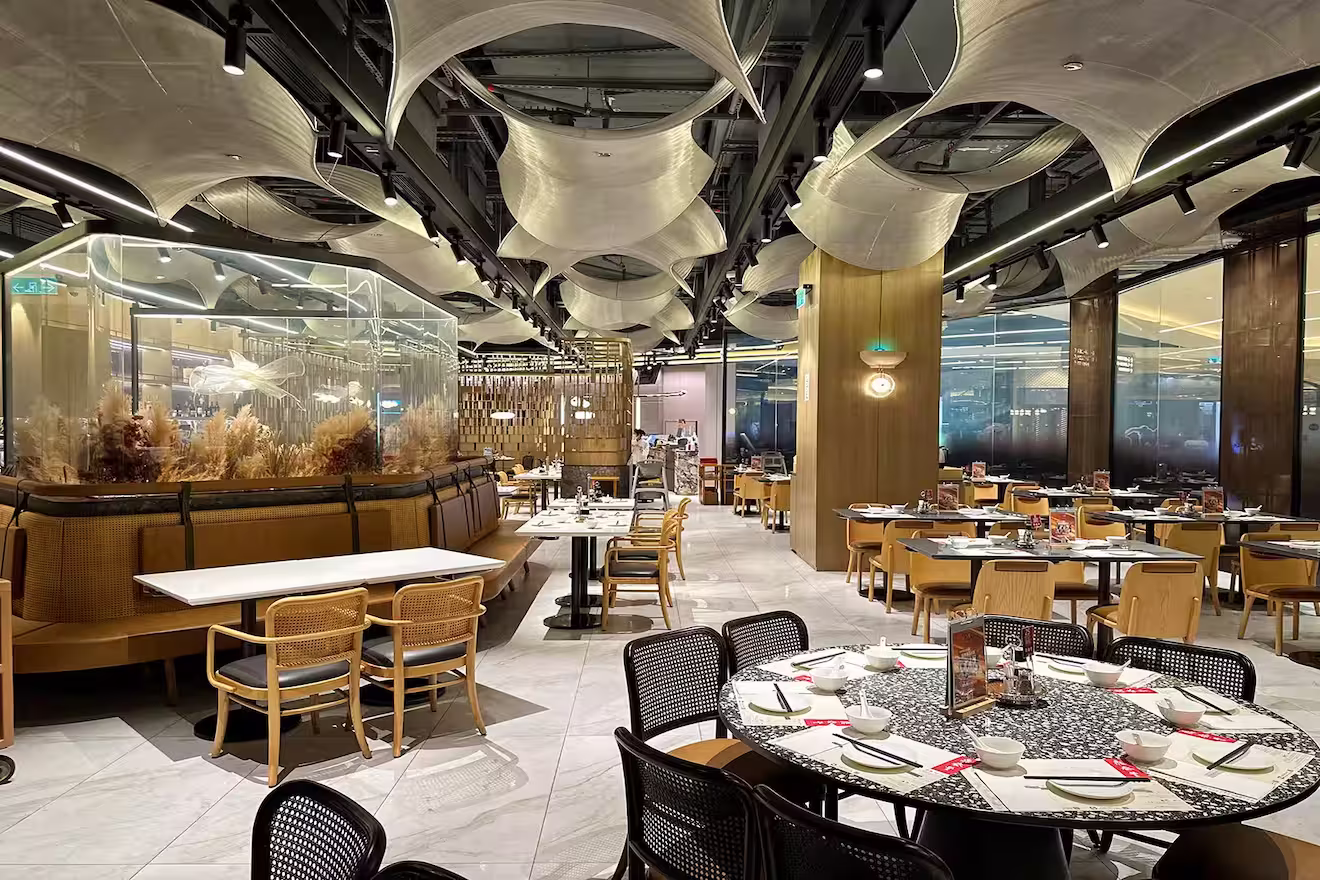 Din Tai Fung Studio City restaurant interior designed by Studio X in Macau