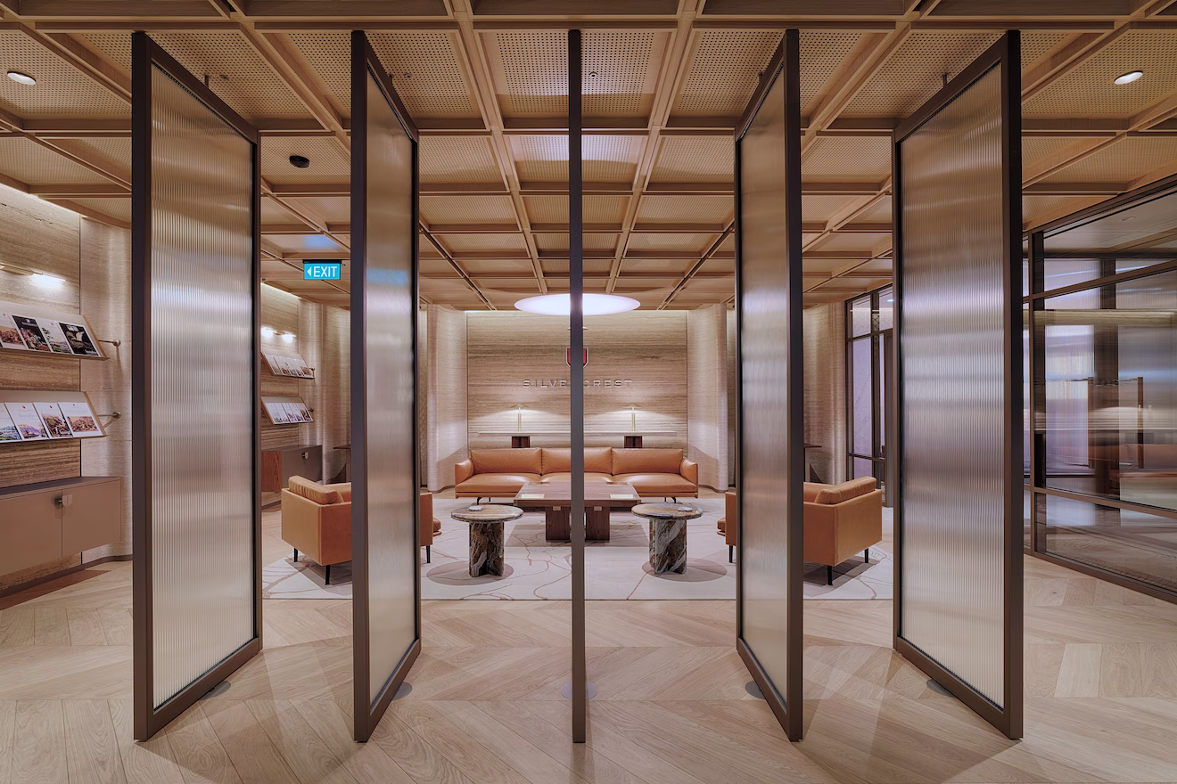 Silvercrest office interior designed by Studio X in Singapore
