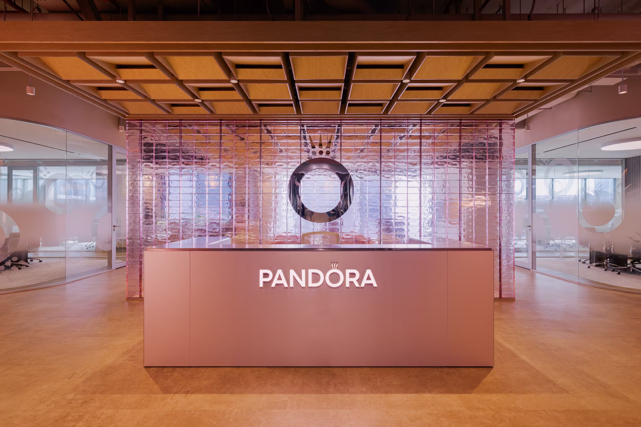 Pandora's Asia headquarters in Singapore, a light-filled collaborative workplace by Studio X