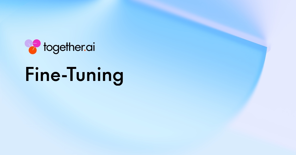 Together AI Fine-tuning logo