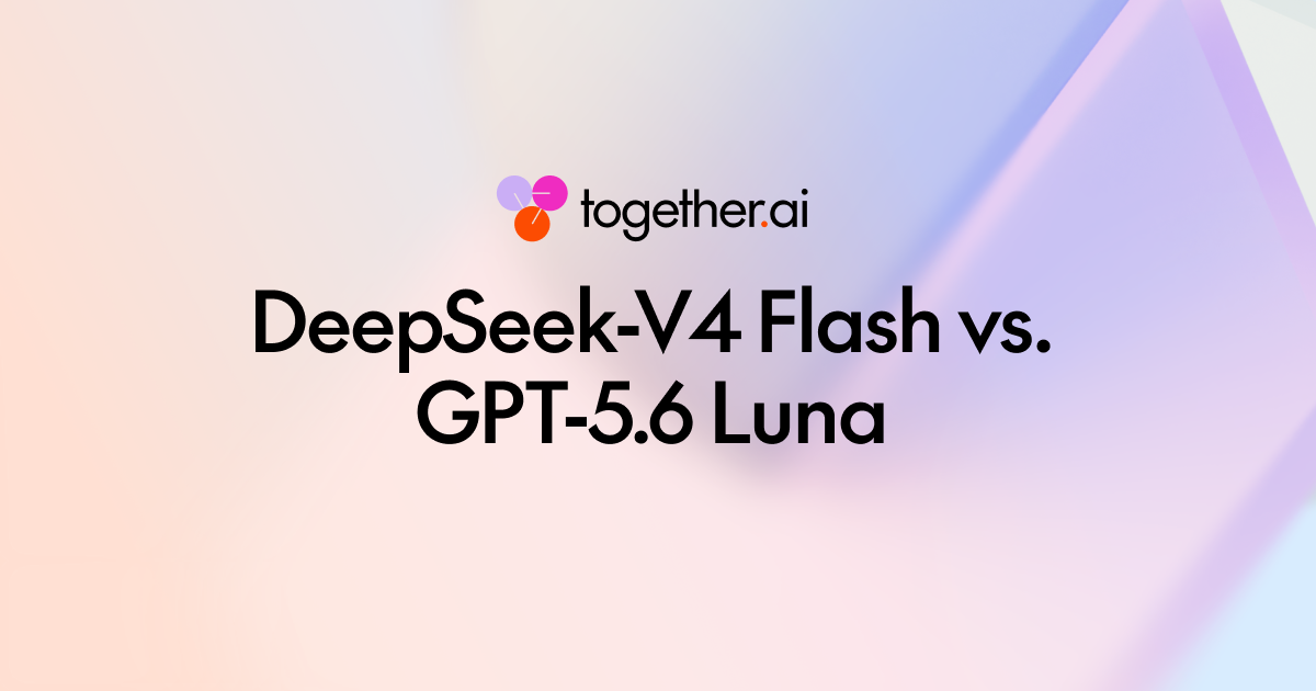 Сравнение DeepSeek-V4 Flash и GPT-5.6 Luna в задачах программирования