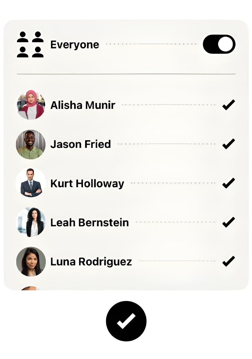 Cryochat mobile screen showing user features