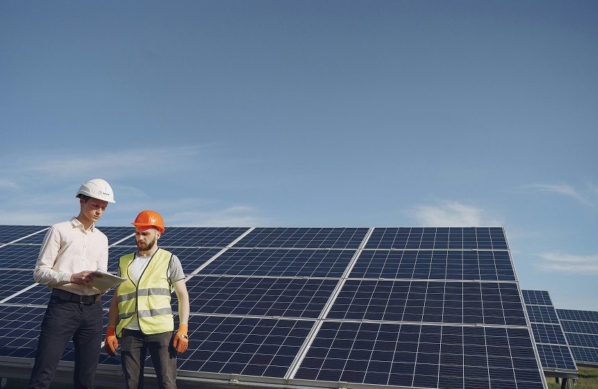 Onyx and EPC partner assembling ground-mount solar installation with strict quality standards.