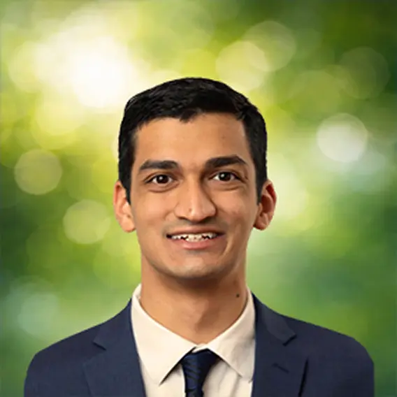 Headshot of Rishab Jain, Analyst, Origination at Onyx Renewables