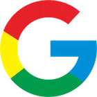 Google-Logo in den Farben rot, gelb, grün und blau.
