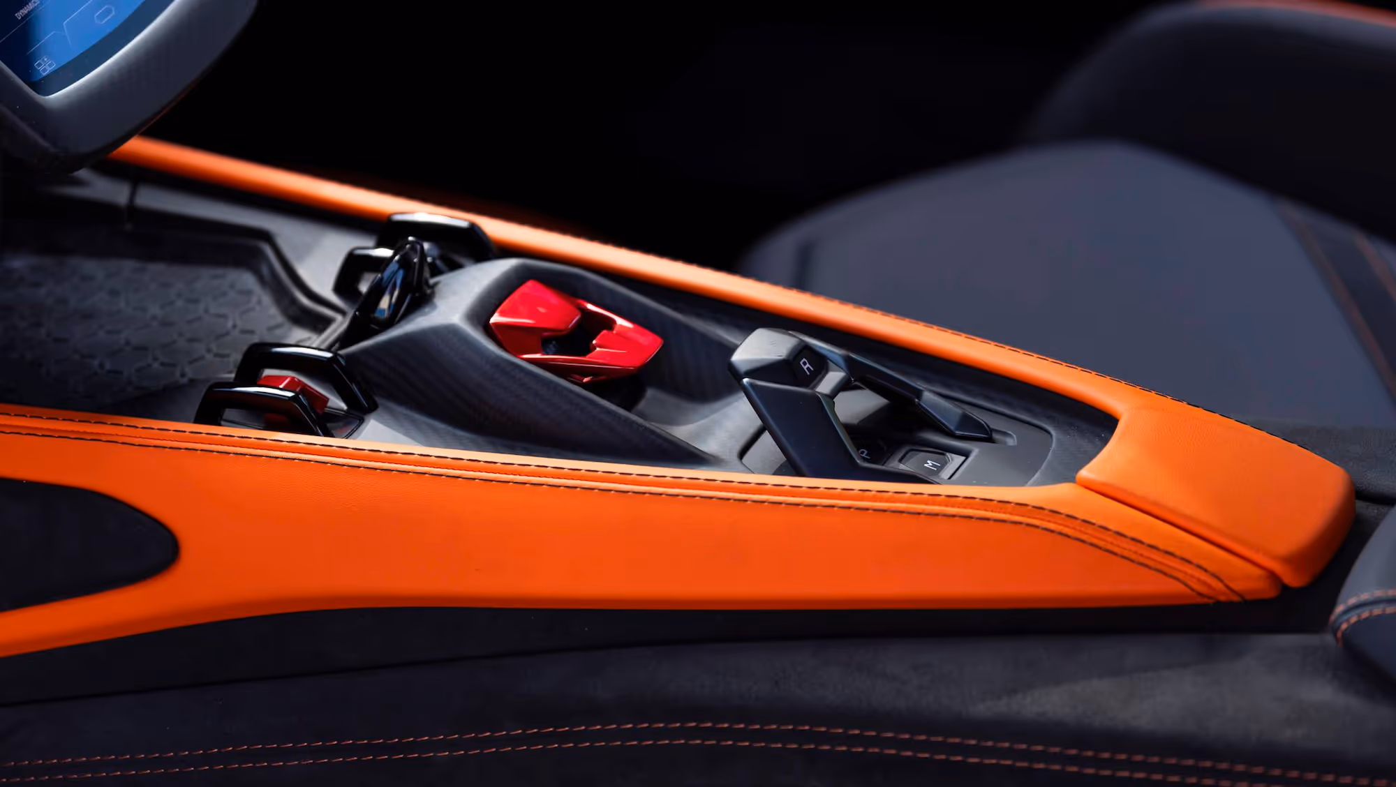 Lamborghini vehicle interior