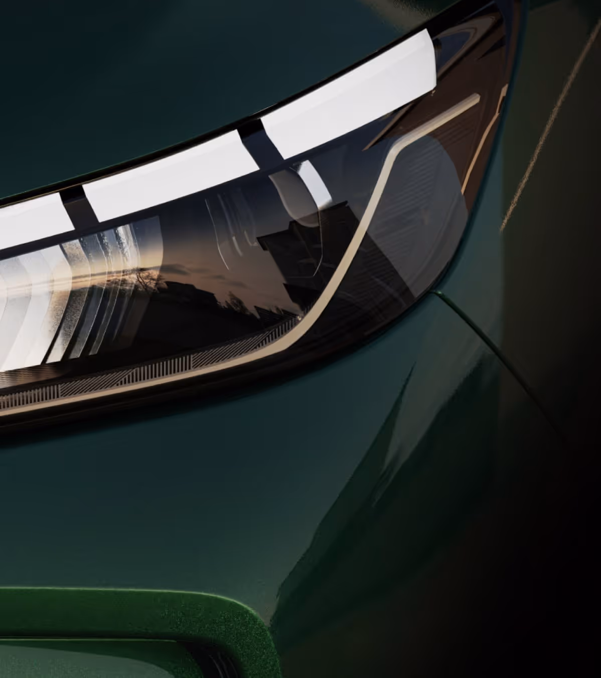 Infiniti headlight assembly