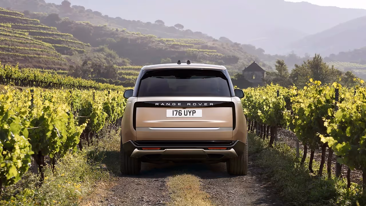 Land Rover vehicle rear