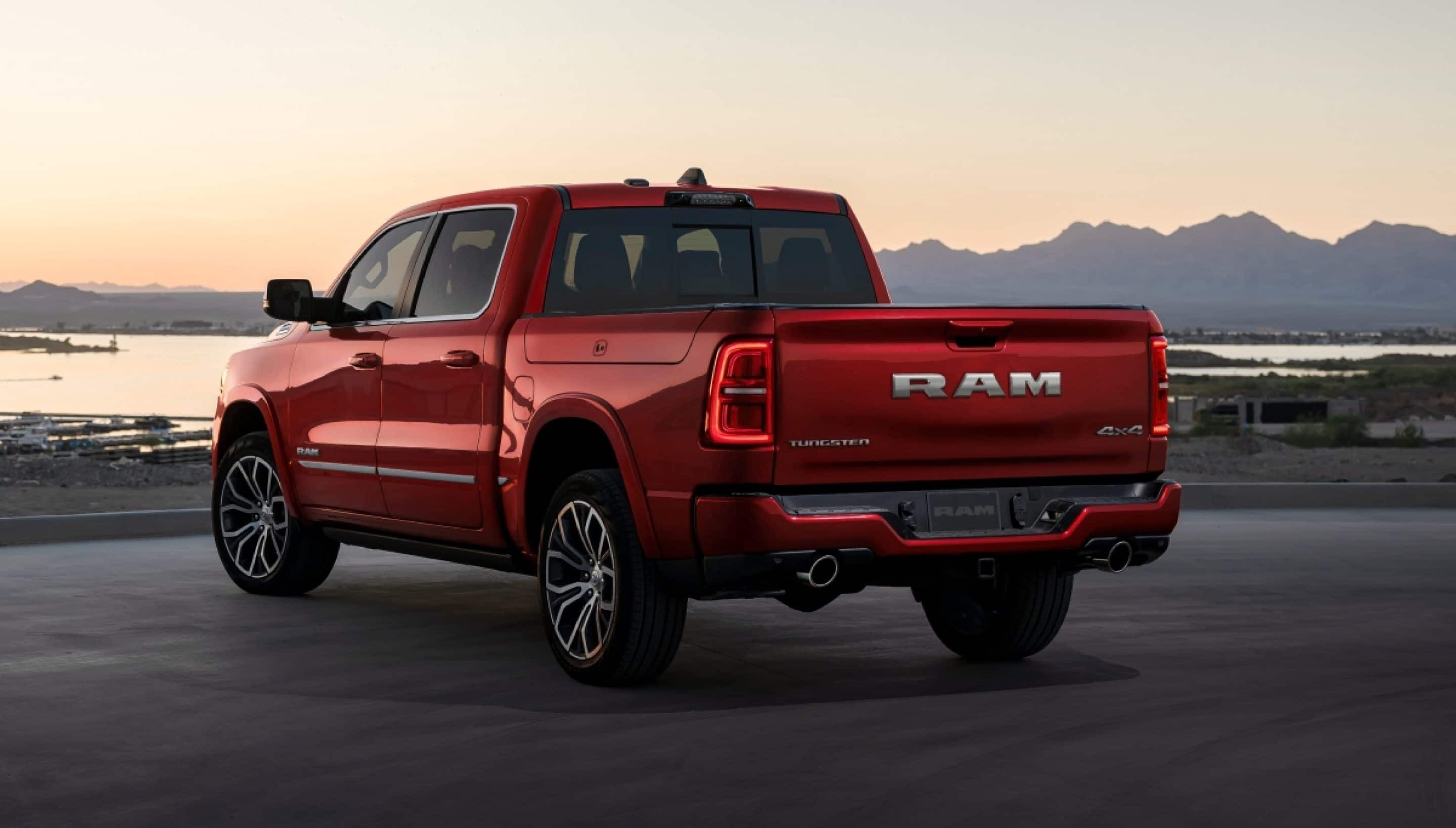 RAM vehicle exterior