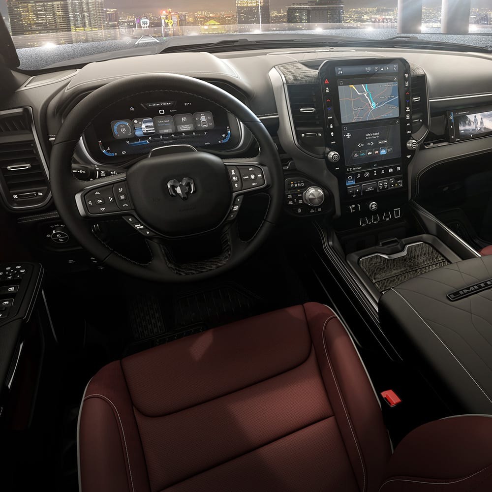 RAM vehicle interior