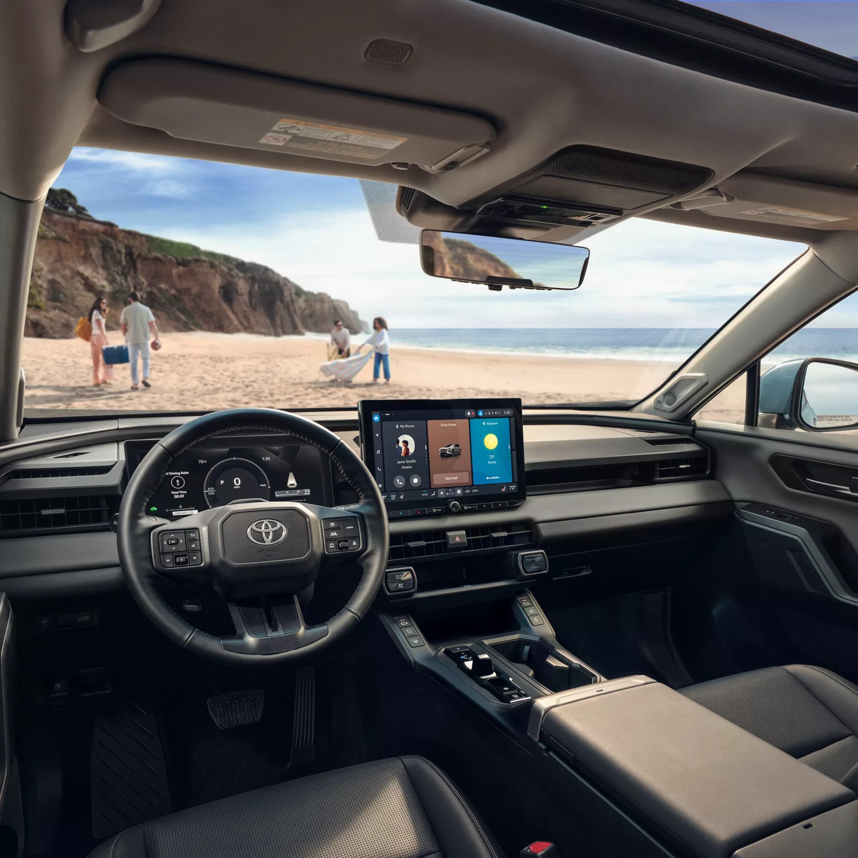 Toyota vehicle interior