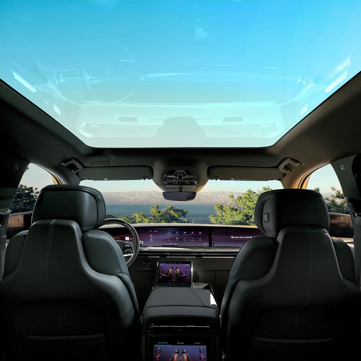 Cadillac vehicle interior