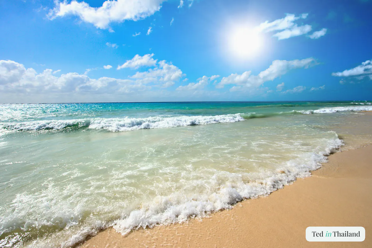 Beautiful beach and sea