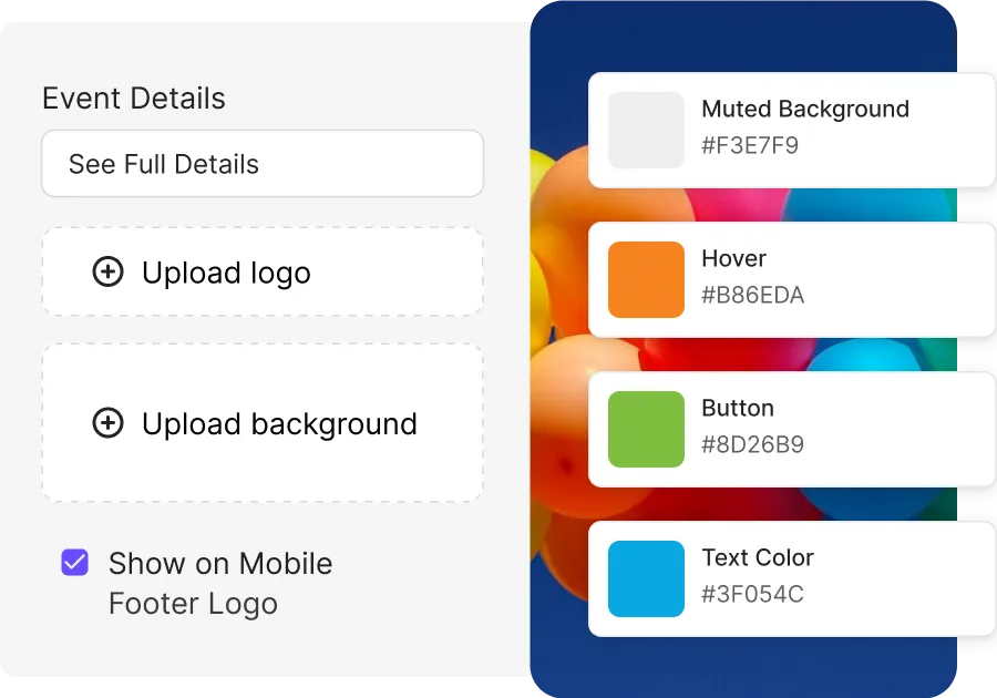 Branded White-Label use case for Handbid auction and fundraising platform