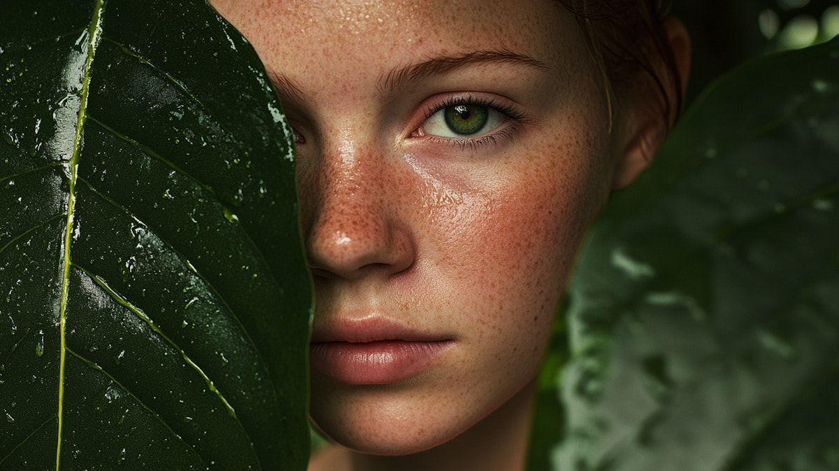 Natural beauty woman skin and hair