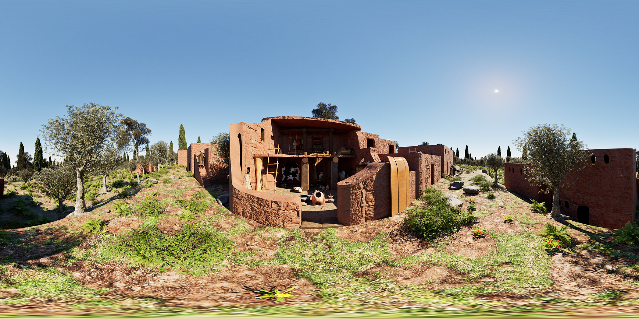 Ancient Village Reconstruction