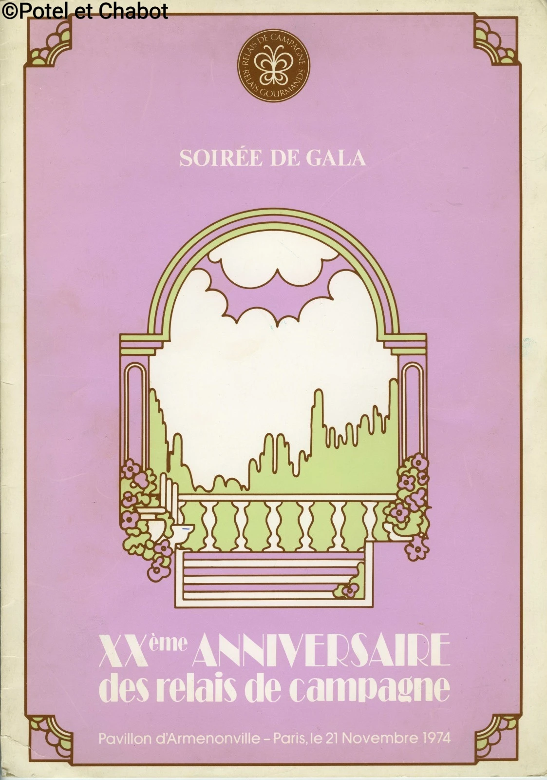 Nos premiers chefs étoilés - histoire de la maison Potel et Chabot.